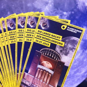 Kampagne „Lange Nacht der Mondlandung“, Planetarium Hamburg thumb