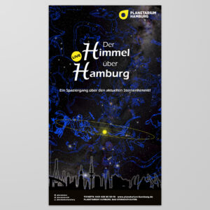 Plakat „Der Himmel über Hamburg“, Planetarium Hamburg thumb