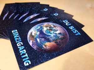Postkarte, Planetarium Hamburg thumb