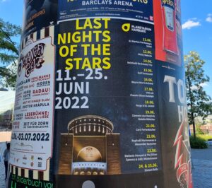 Plakatkampagne „Last Nights of the Stars“, Planetarium Hamburg thumb